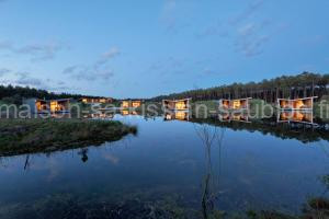 Les Échasses Golf & Surf Eco Lodge à Saubion
